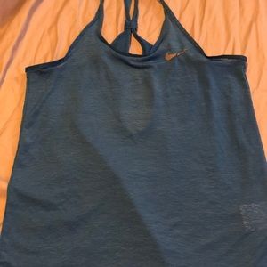 Dri-fit cross back tank